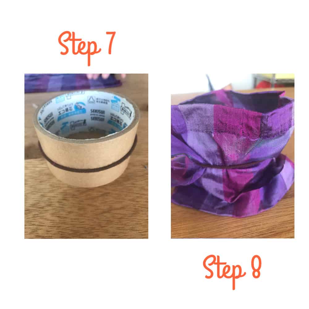 diy scrunchie for kids 