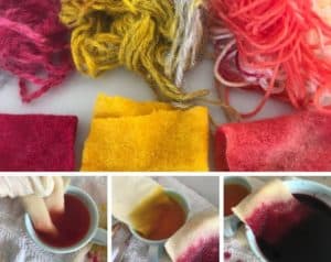 How to dye yarn with food coloring (A great activity for kids!) - La