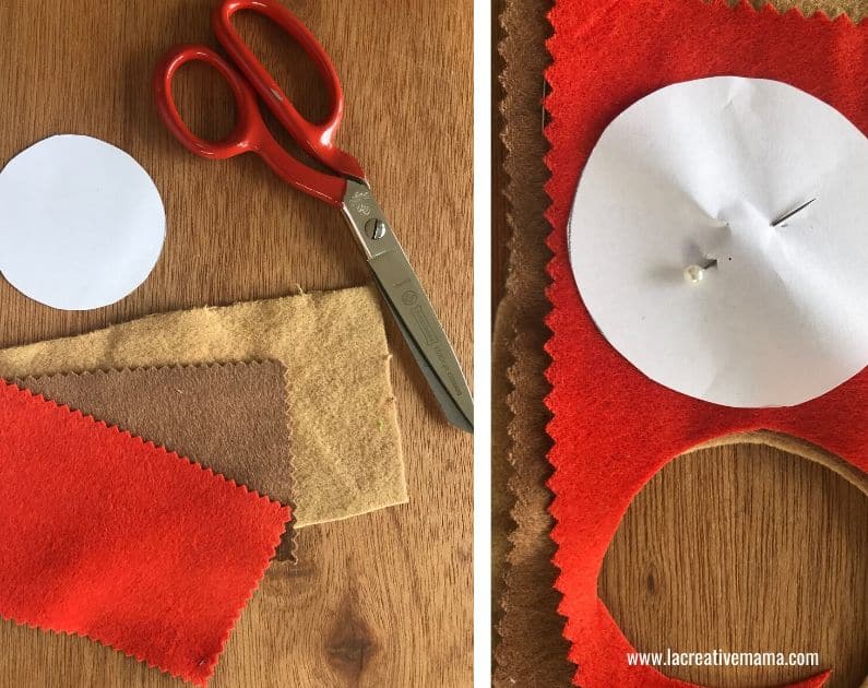 fabric flower tutorial using fabric scraps 