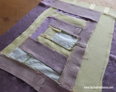 How to make a simple quilt in one day - La creative mama