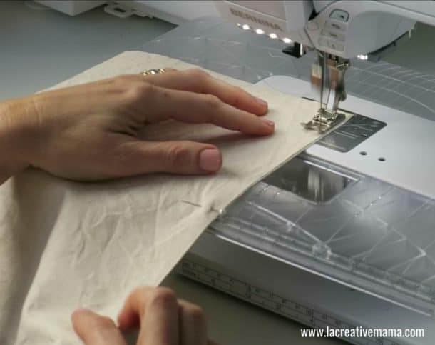 How to make a fabric book using upcycled fabric - La creative mama
