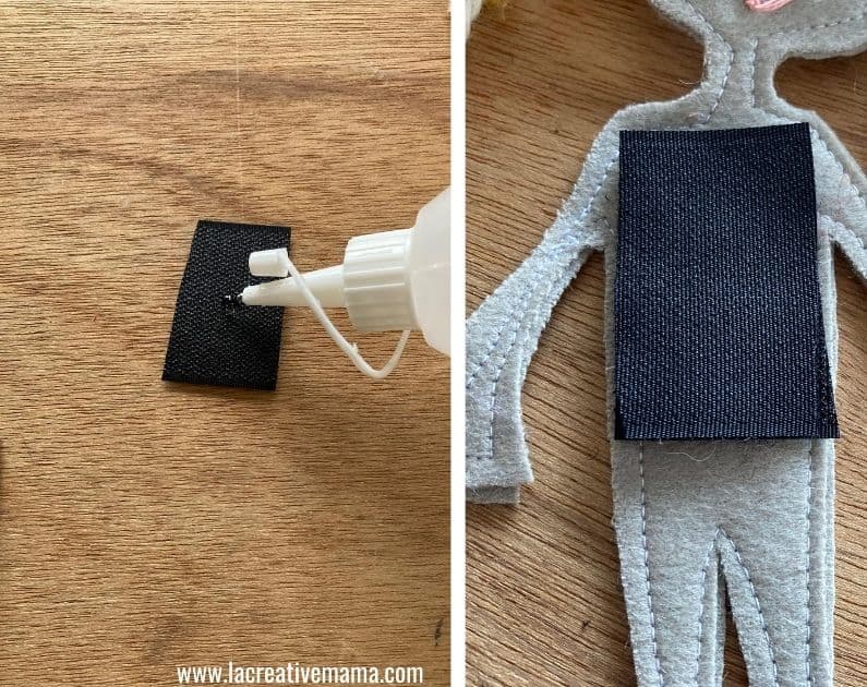 flat felt doll tutorial 15