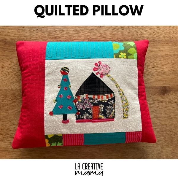 quilted pillow cover tutorial 