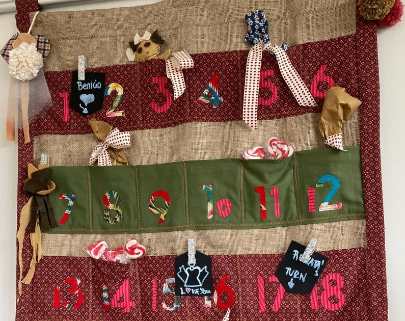 How to make a DIY fabric advent calendar that your kids will love La