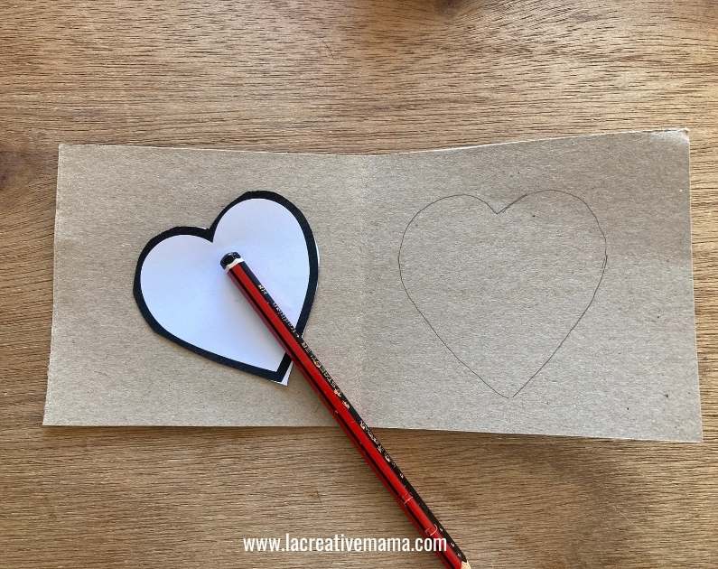 valentines card for kids tutorial materials and equipment 