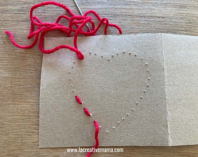 valentines card for kids tutorial 4