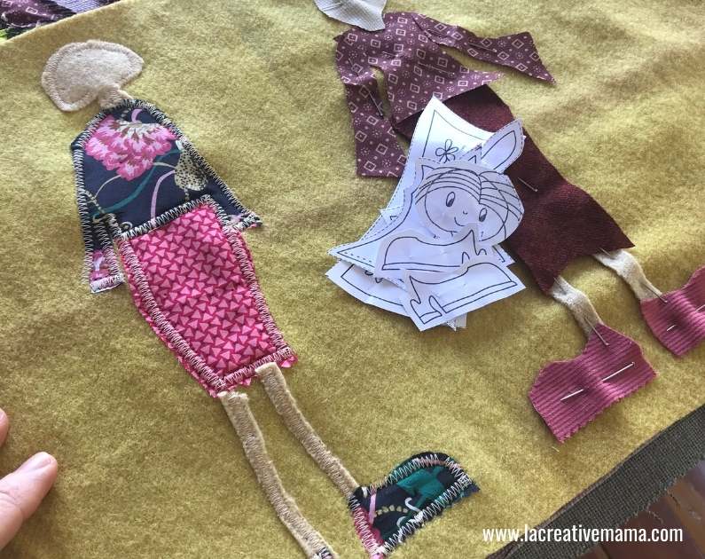 How to make embroidered patches with a sewing machine 8