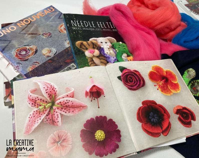 best felting books. A review of my favorite list of felting books to create and make beautiful diy wet felting and needle felting crafts. 