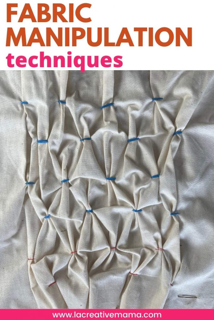 fabric manipulation techniques smocking 