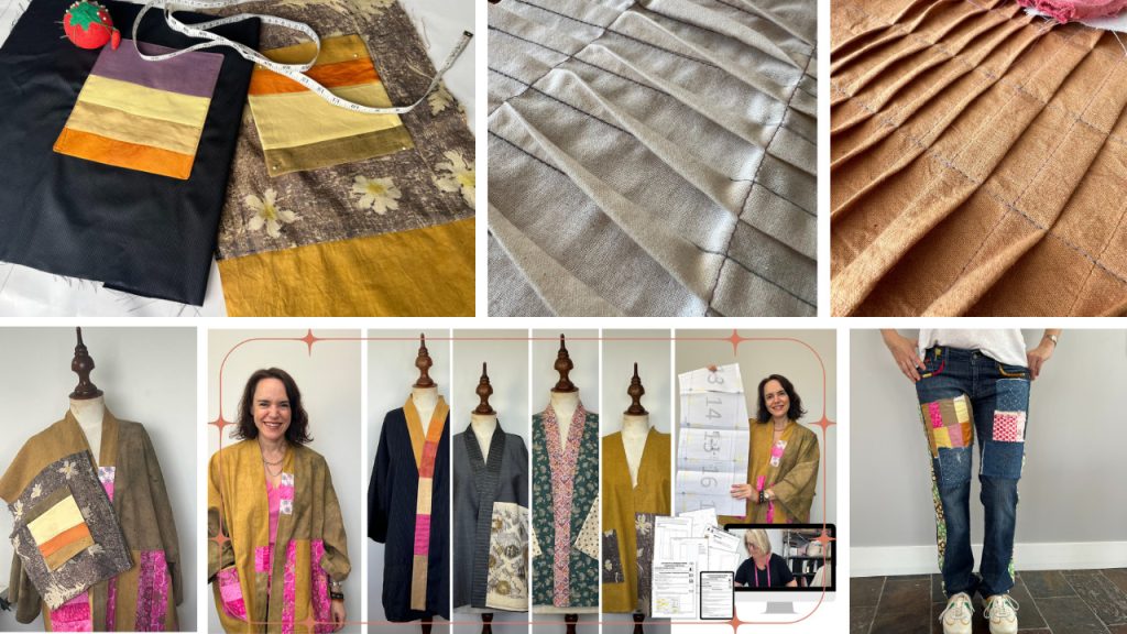Add stunning detail to your sewing projects with pintucks and fabric manipulation! Learn how to create beautiful cross over pintucks that add texture, dimension, and a couture touch to your garments or DIY fashion pieces