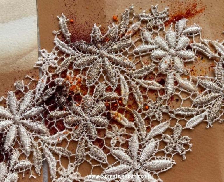 How to dye paper with food coloring La creative mama