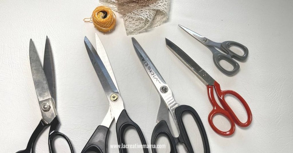 Best sewing scissors (for cutting different types of fabric) La