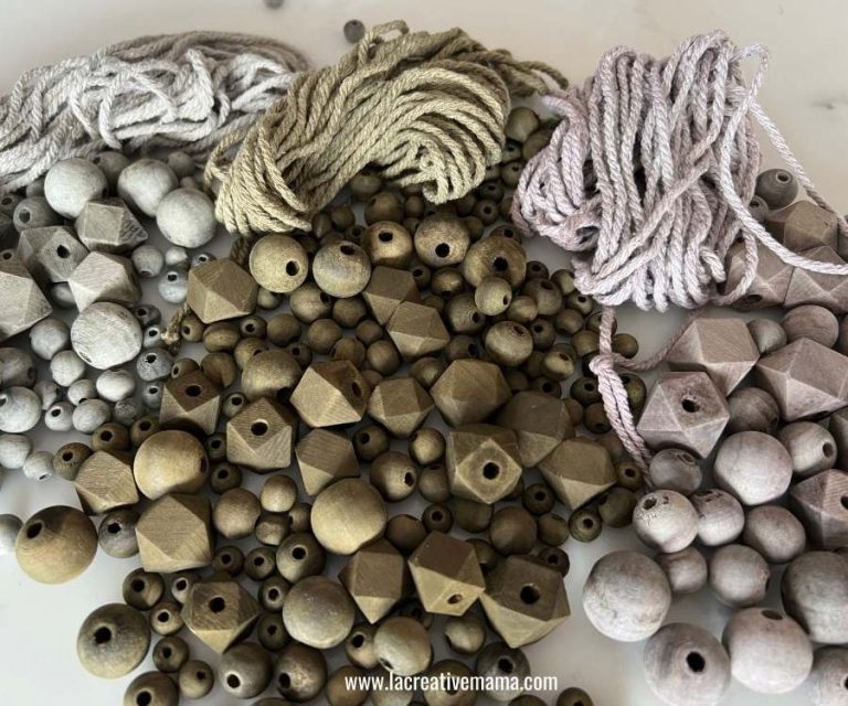How to dye wooden beads with natural dyes La creative mama