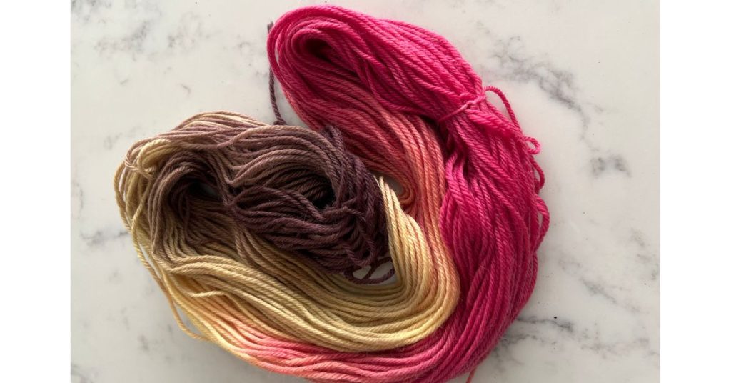 variegated wool yarn