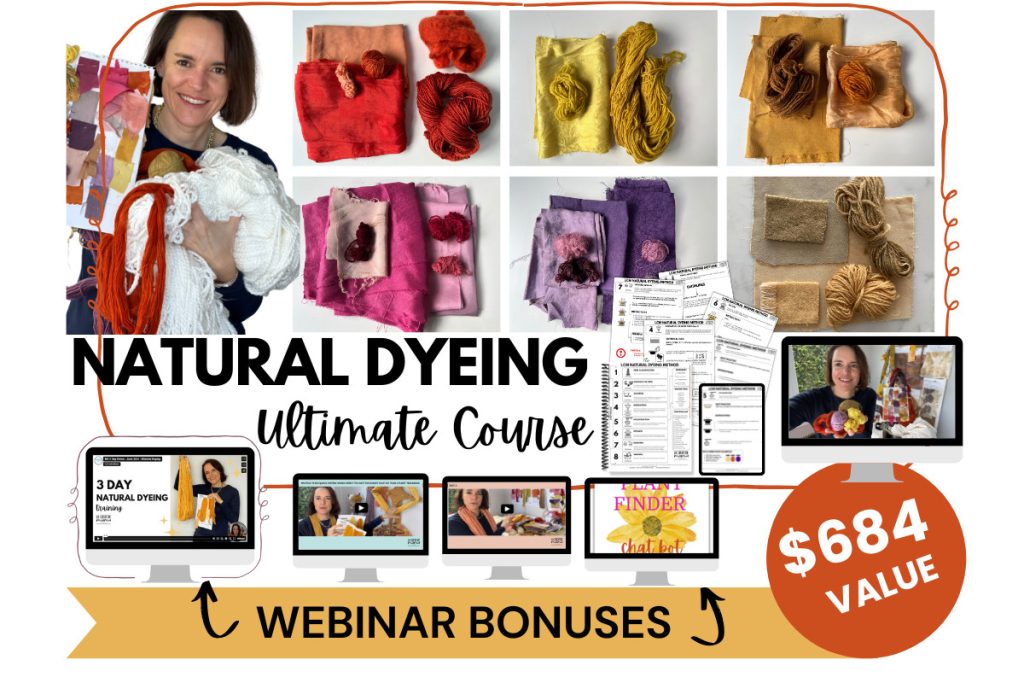 beginners natural dyeing course sale