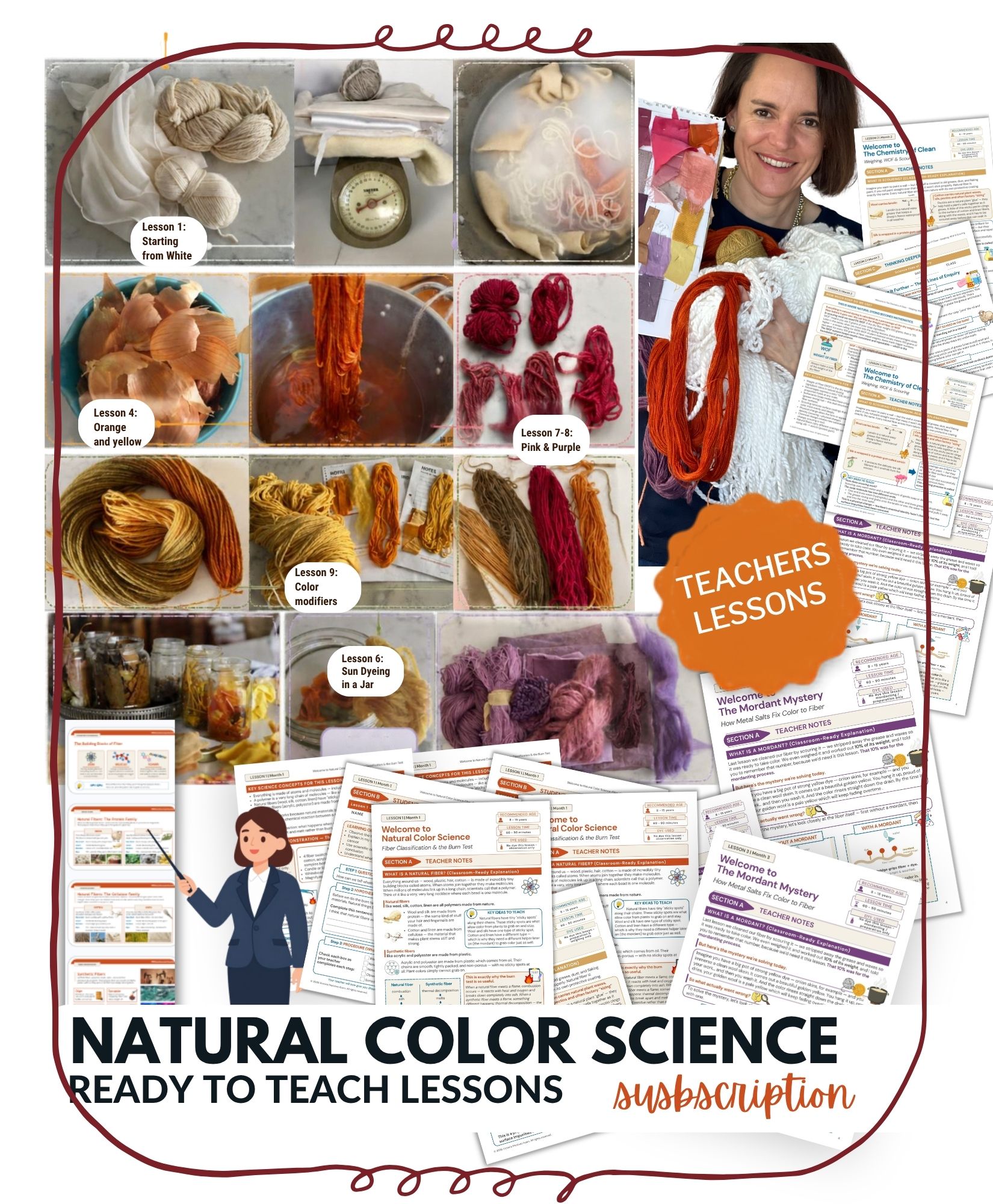 natural color science lessons for teaches from la creative mama learn stem curriculum topics of inquiry through natural dyeing. 